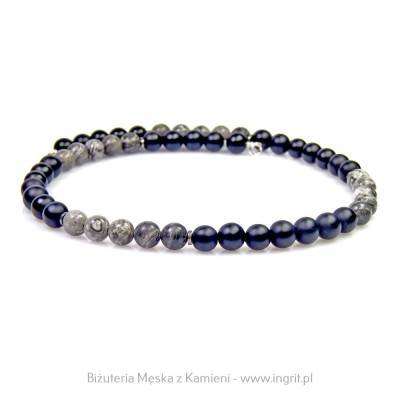 Jaspis szary i onyks