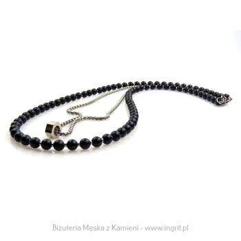 Dwa naszyjniki męskie komplet lub osobno